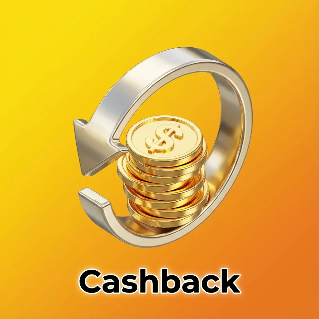 Ilustracja promująca cashback: zwrot części przegranych środków z gry Chicken Road na konto gracza