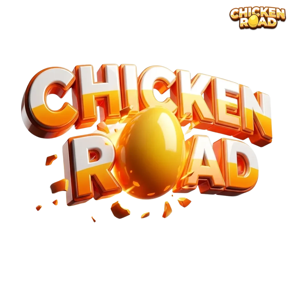 Ekran gry Chicken Road z kurczakiem na ruchliwej drodze i polskimi metodami płatności w tle