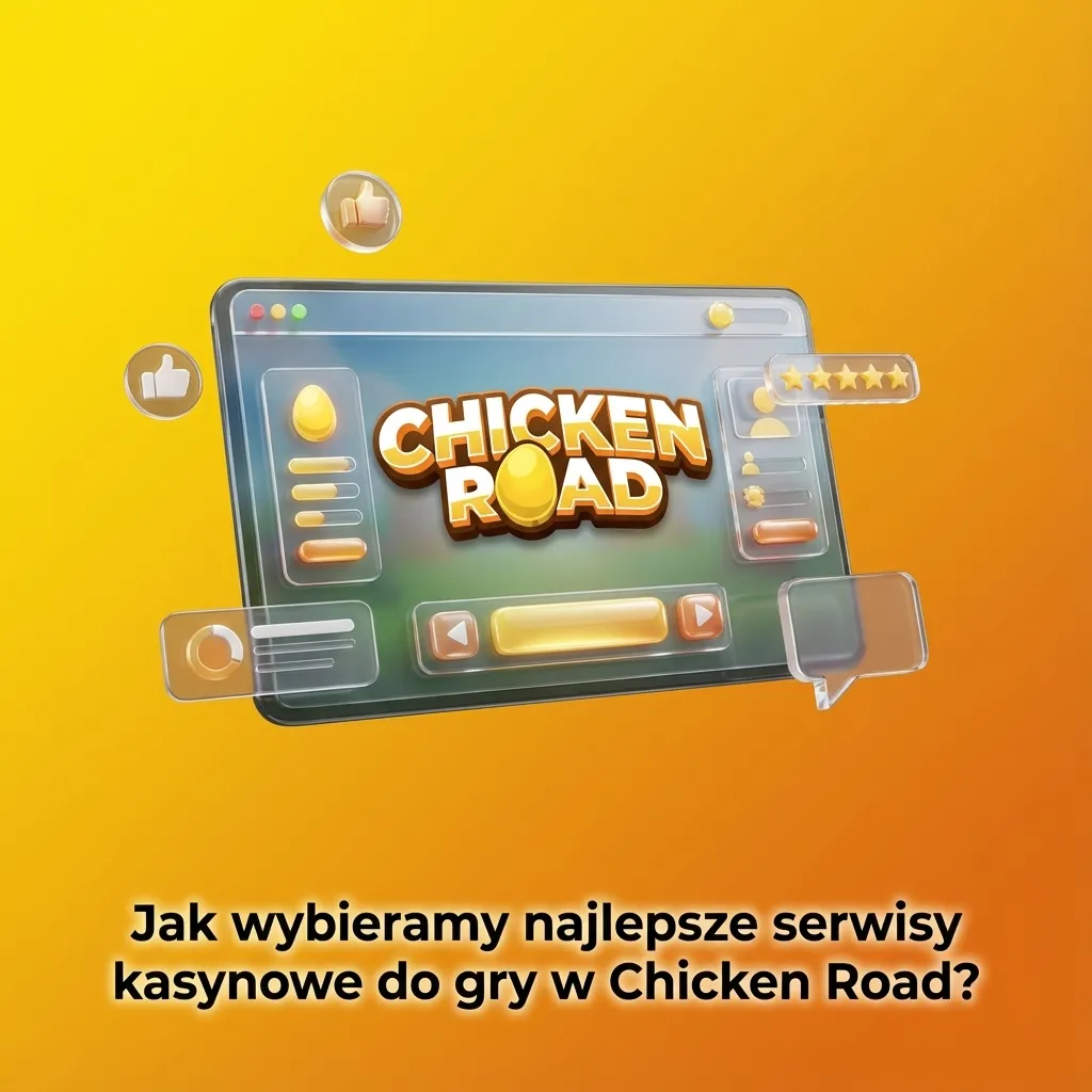 Grafika ilustrująca kryteria wyboru bezpiecznych kasyn online Chicken Road dla graczy z Polski