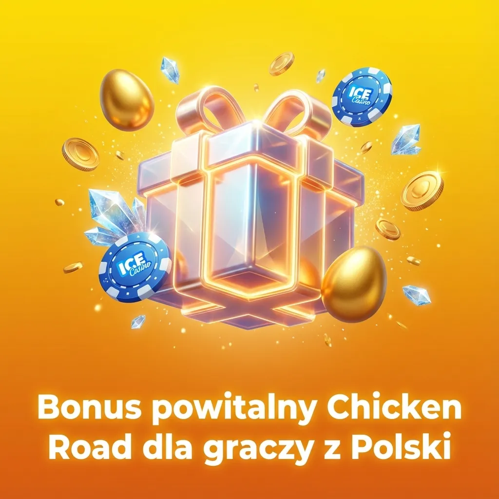 Baner kasyna: bonus powitalny Chicken Road do 6 300 PLN i 270 darmowych spinów dla nowych graczy z Polski