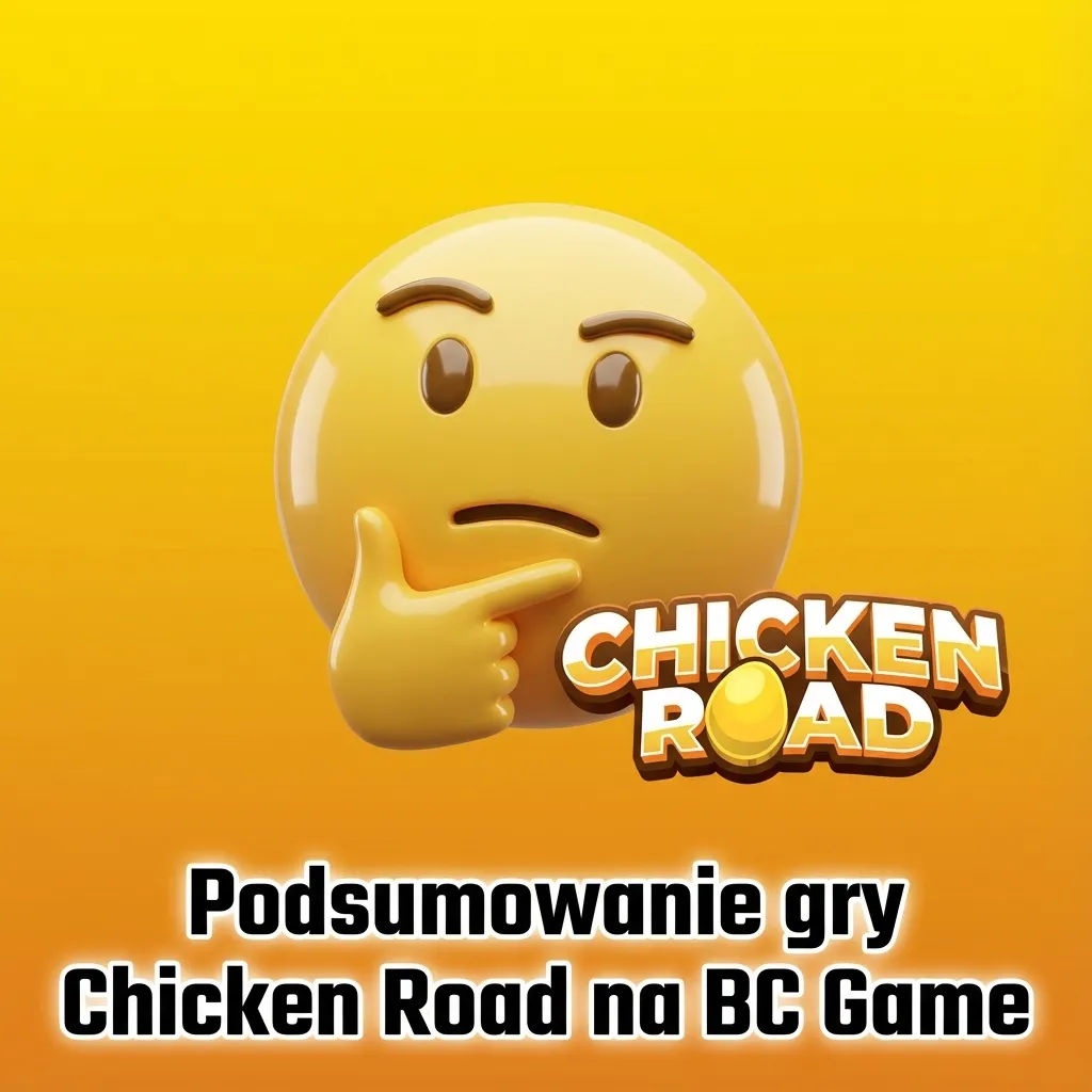 Ekran gry Chicken Road na BC Game z kolorowym kurczakiem, mnożnikiem crash i polskim bonusem powitalnym