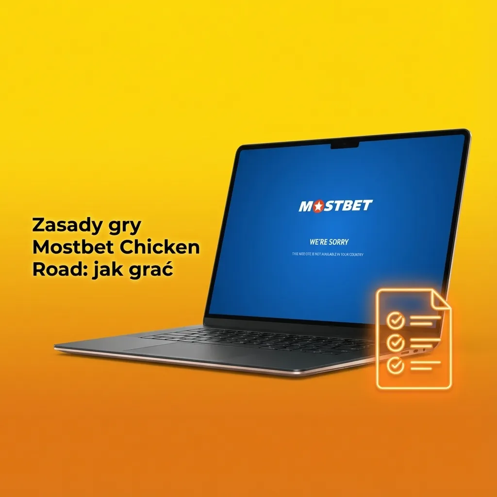 Ekran gry Mostbet Chicken Road z biegnącą kurą, rosnącym mnożnikiem i przyciskiem wypłaty zakładu
