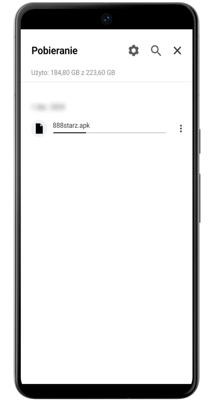 Otwórz pobrany plik APK, aby zainstalować aplikację 888starz i zagrać w Chicken Road na Androidzie.