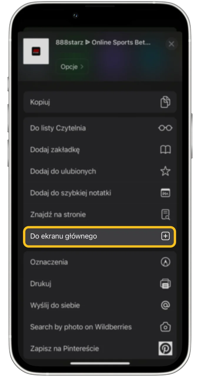 Dodaj aplikację 888starz do ekranu głównego, aby uzyskać łatwy dostęp do Chicken Road.