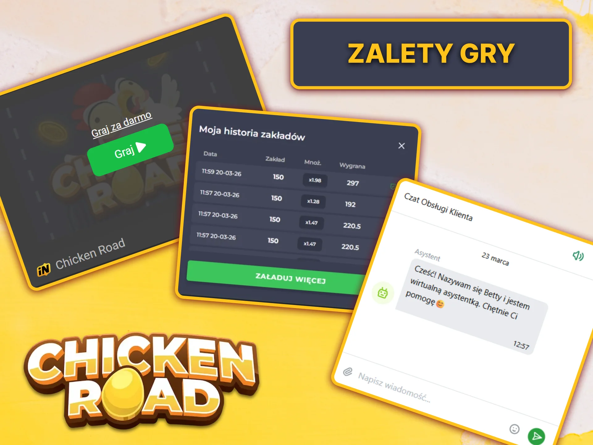 Odkryj najważniejsze korzyści płynące z gry w Chicken Road i profesjonalnej obsługi klienta w 888starz.