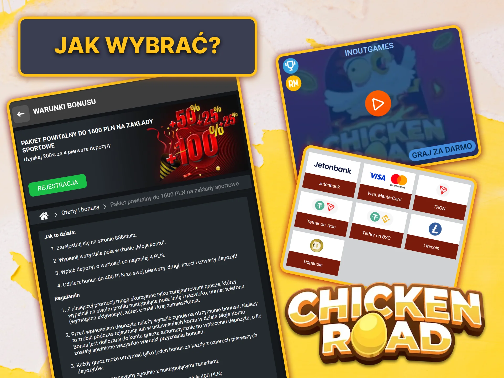 Dowiedz się, jak wybrać najlepszą aplikację i zagrać w Chicken Road z bonusem.