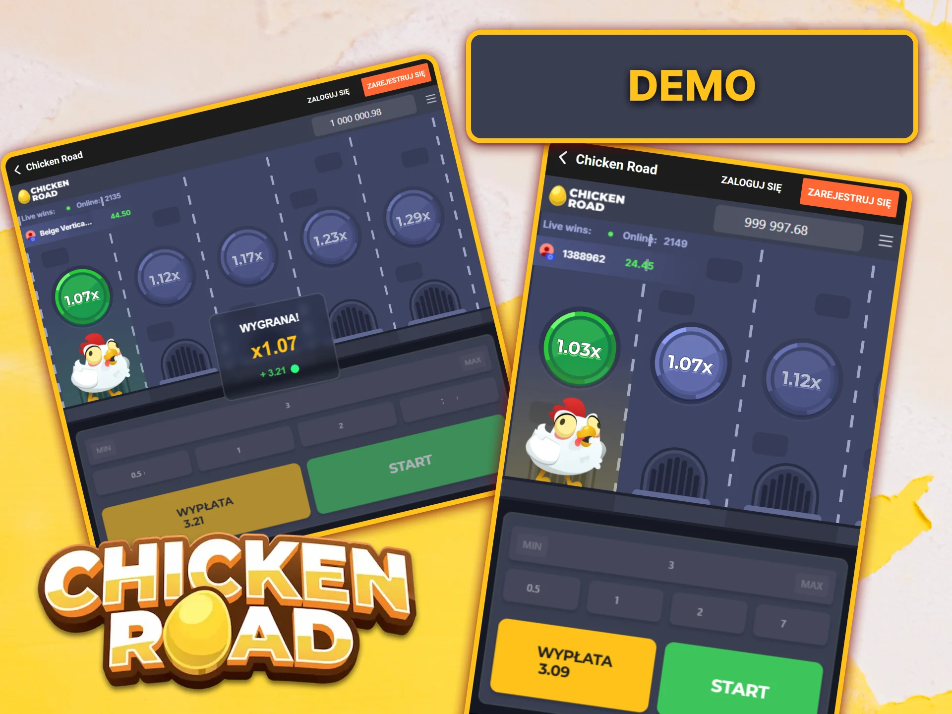 Wypróbuj bezpłatną wersję demonstracyjną Chicken Road w GGbet i poznaj zasady bez ryzykowania własnych pieniędzy.