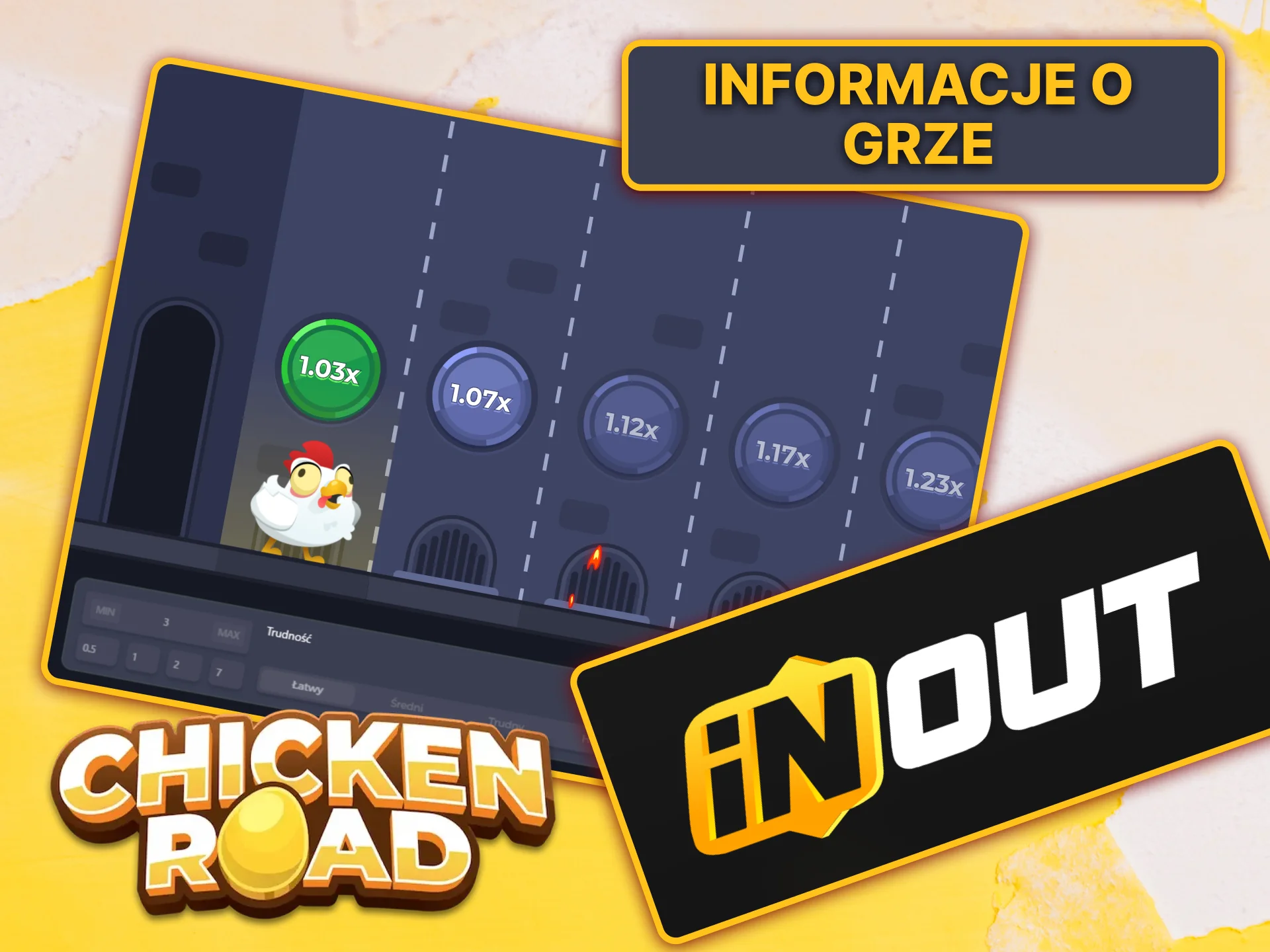 Poznaj InOut Games, innowacyjne studio, które stworzyło hitową grę Chicken Road.