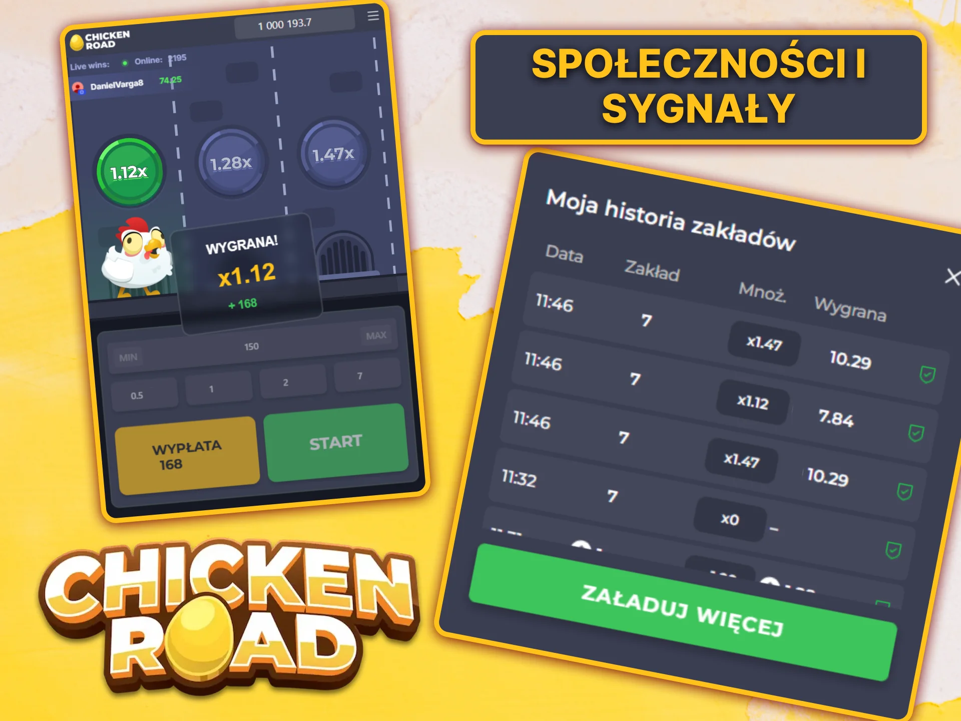 Dołącz do społeczności Chicken Road i wymieniaj się sygnałami z innymi użytkownikami.