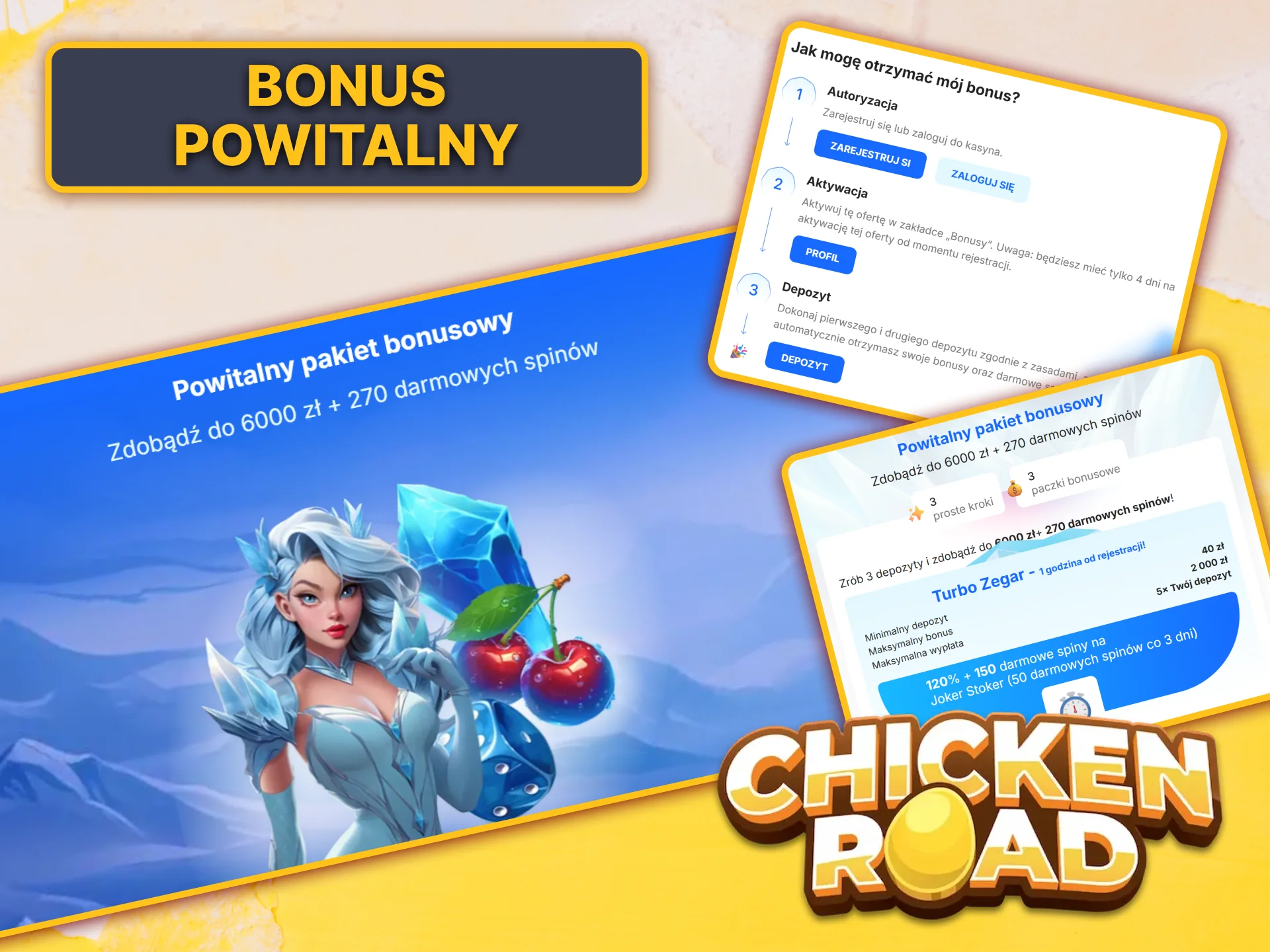 Odbierz bonus powitalny w Ice Casino i wykorzystaj darmowe spiny na Chicken Road.