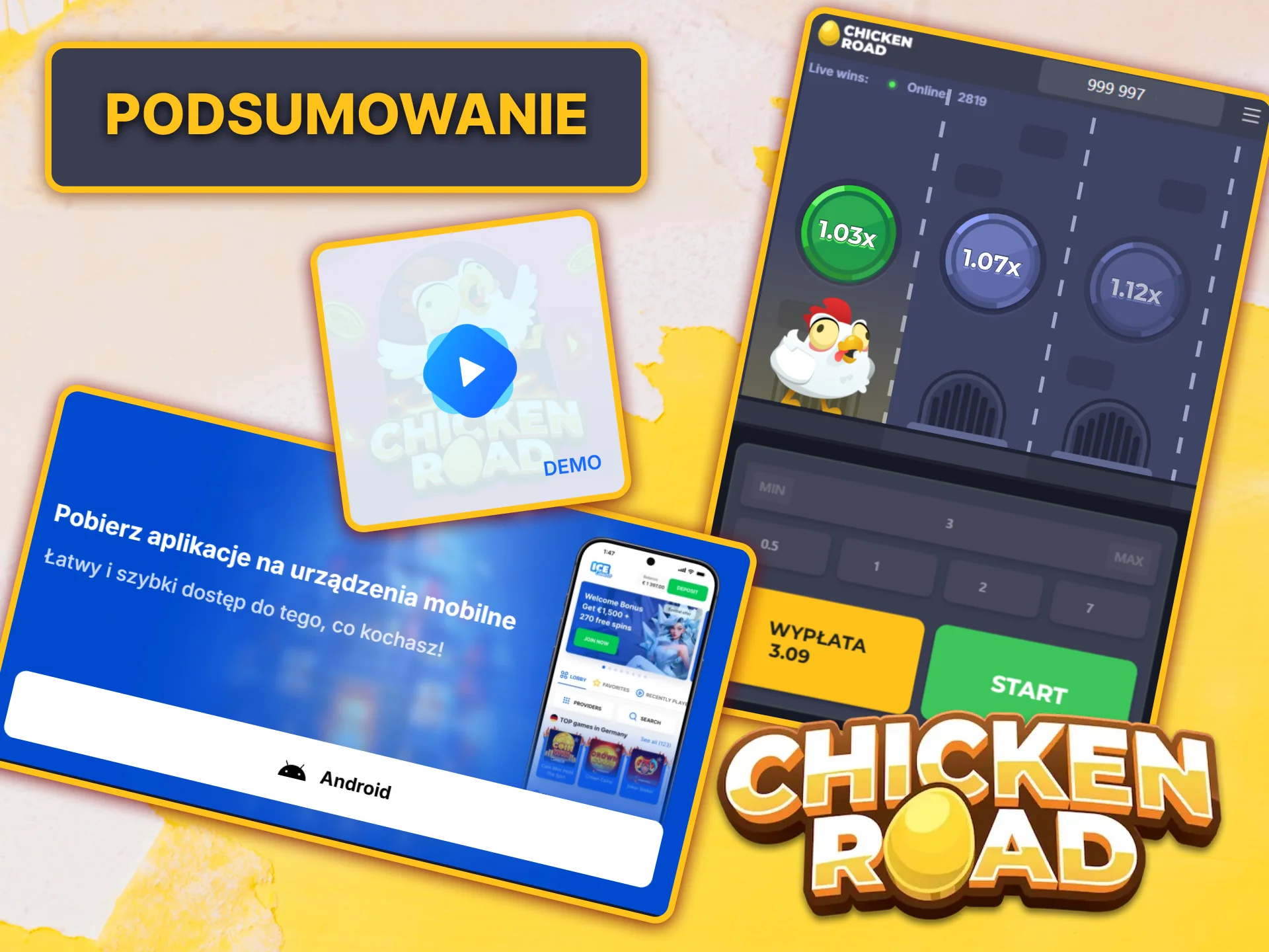 Przeczytaj naszą krótką recenzję Chicken Road i dołącz do graczy Ice Casino już dziś.