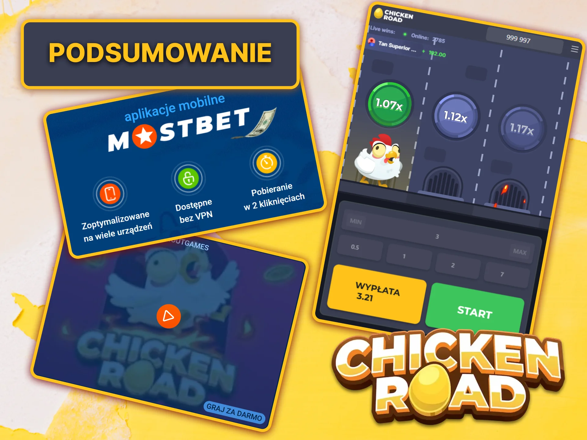 Przeczytaj naszą krótką recenzję Chicken Road i dołącz do społeczności graczy Mostbet.