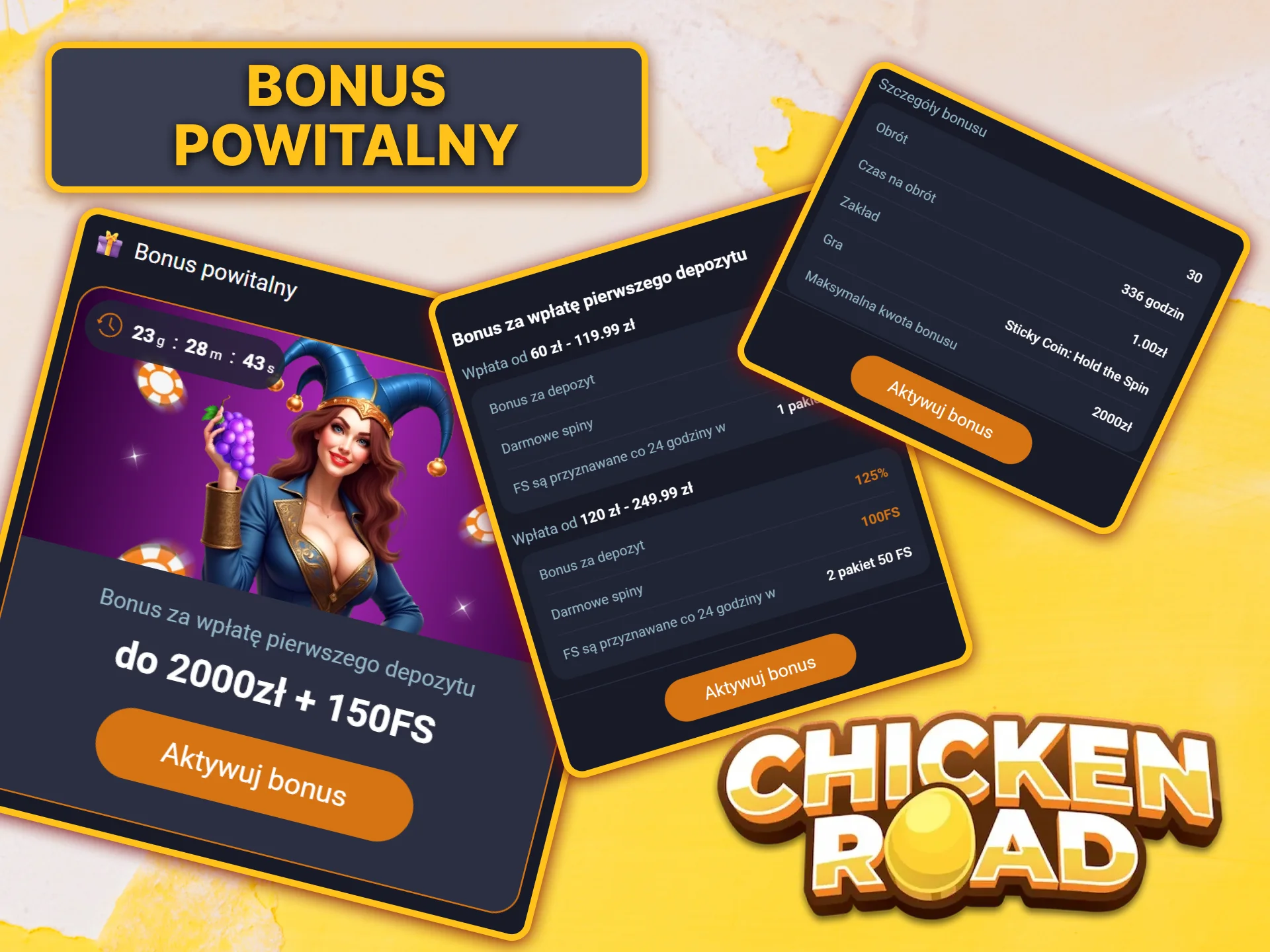 Skorzystaj z bonusu powitalnego VOX casino, aby zwiększyć swoje szanse na wygraną w Chicken Road.