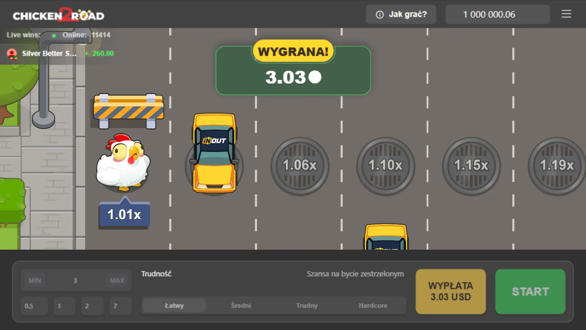 Odbierz swoją wygraną w Chicken Road 2.0 i wypłać środki jednym kliknięciem.