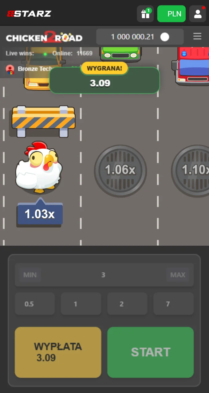 Śledź akcję w Chicken Road 2.0 i wygrywaj duże sumy dzięki mnożnikowi zakładów.