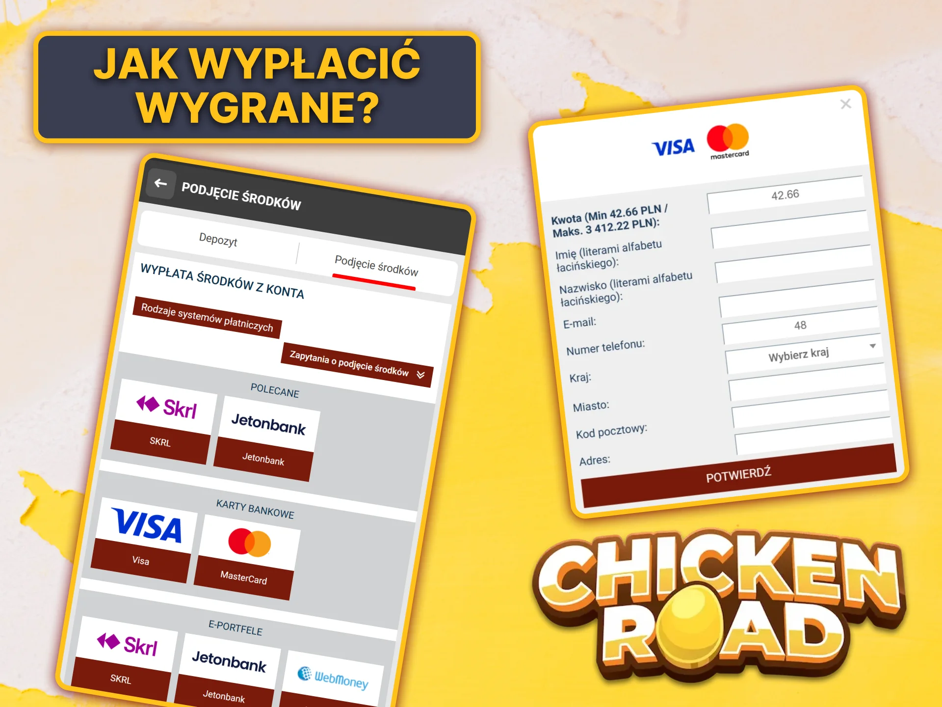 Dowiedz się, jak szybko i bezpiecznie wypłacić wygrane z ekscytującej gry Chicken Road 2.0.