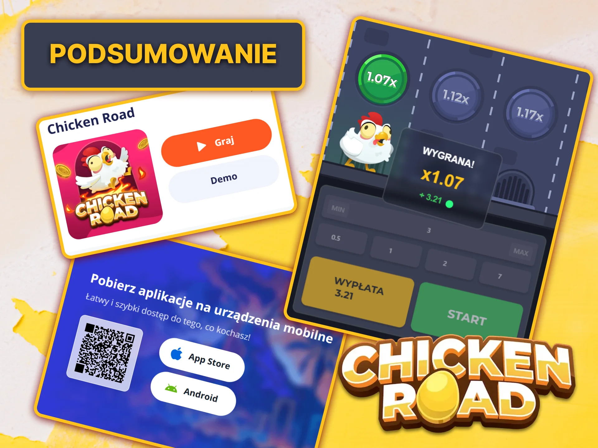 Przeczytaj krótki opis gry Chicken Road i wybierz dobre kasyno V.Vegas.