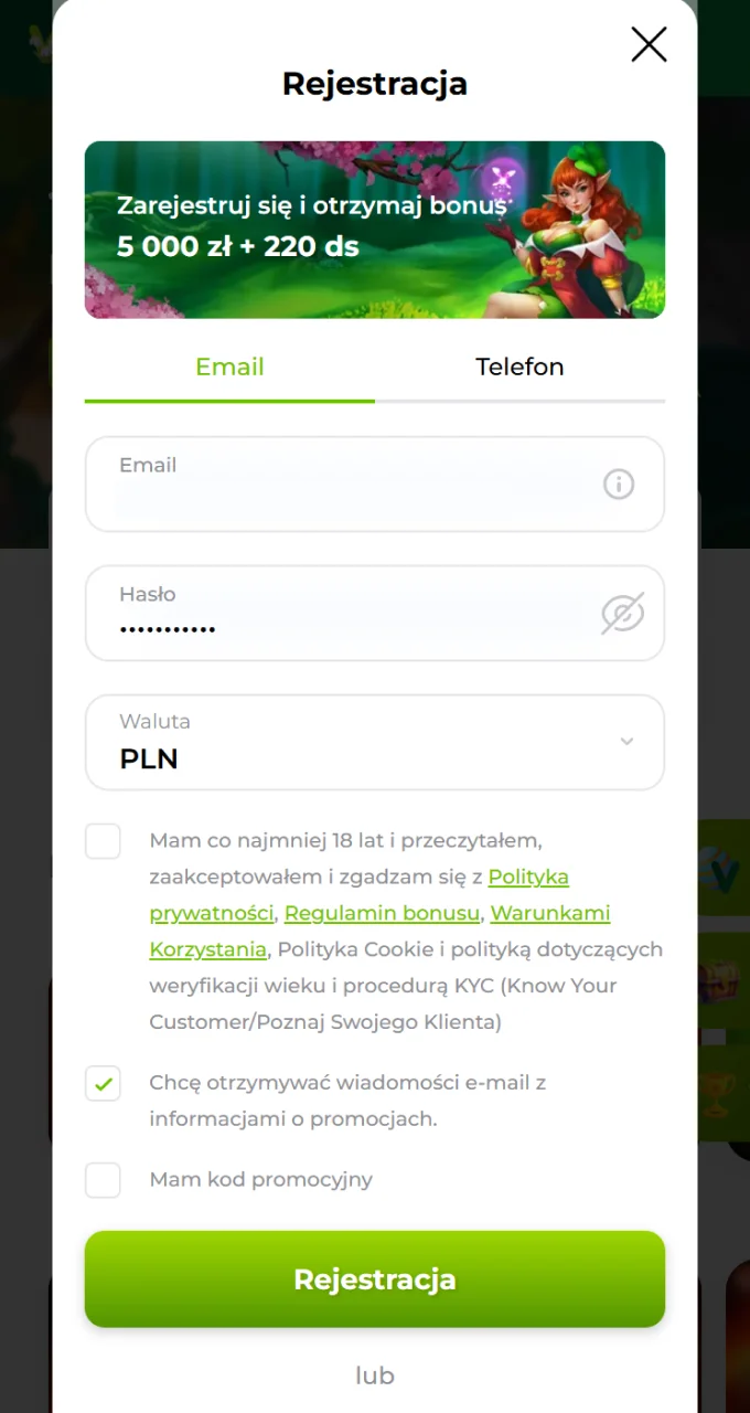 Zarejestruj się szybko w Casino Verde i rozpocznij swoją przygodę na Chicken Road.