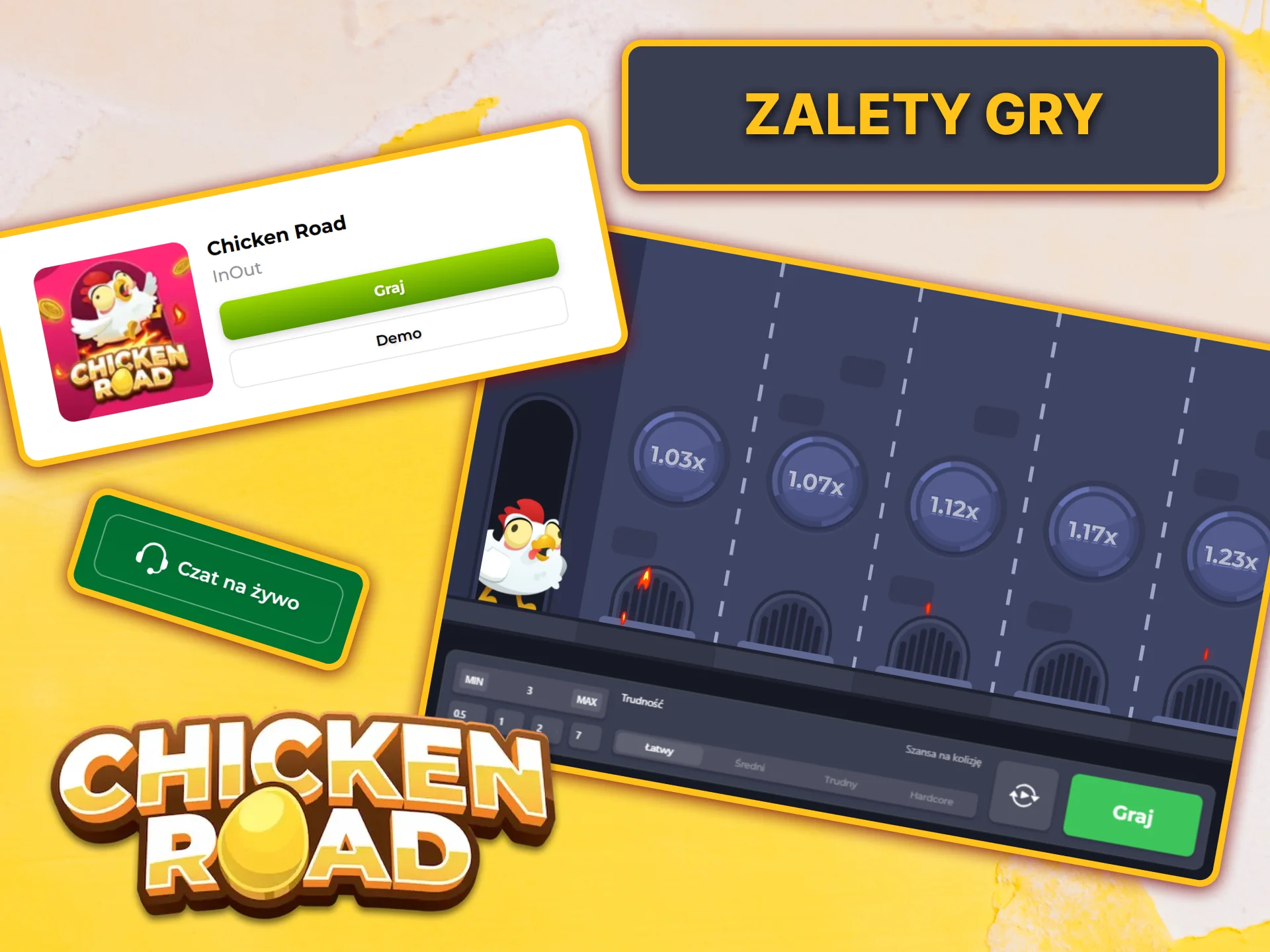 Odkryj liczne korzyści płynące z gry w Chicken Road w Verde Casino, w tym bezpieczeństwo i obsługę w języku polskim.