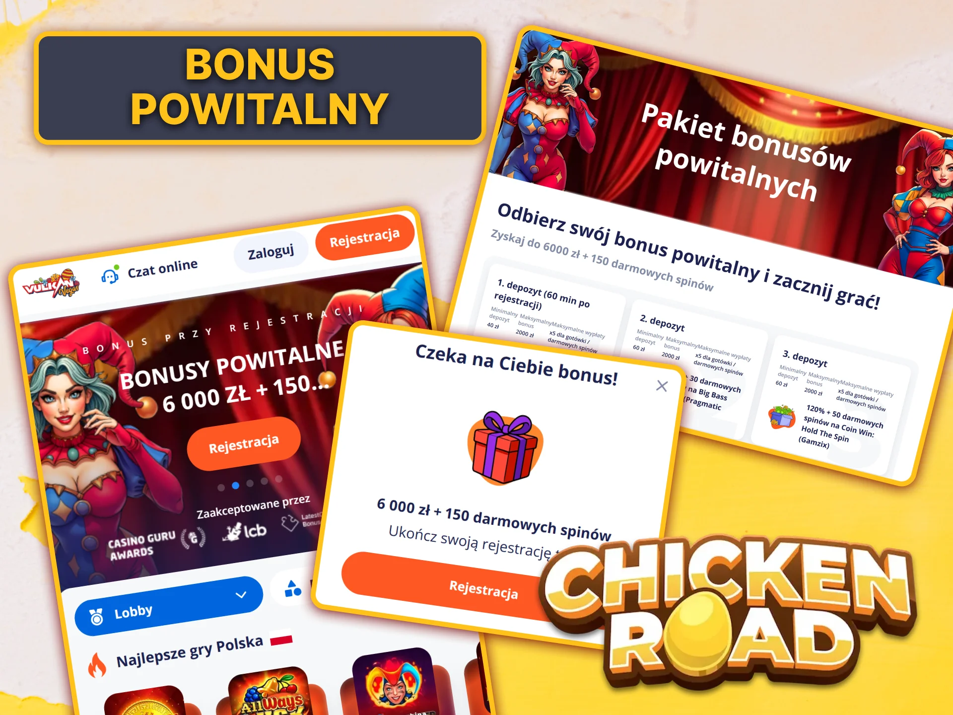 Otrzymaj hojny pakiet powitalny w Vulkan Vegas, aby udoskonalić swój pobyt na Chicken Road.